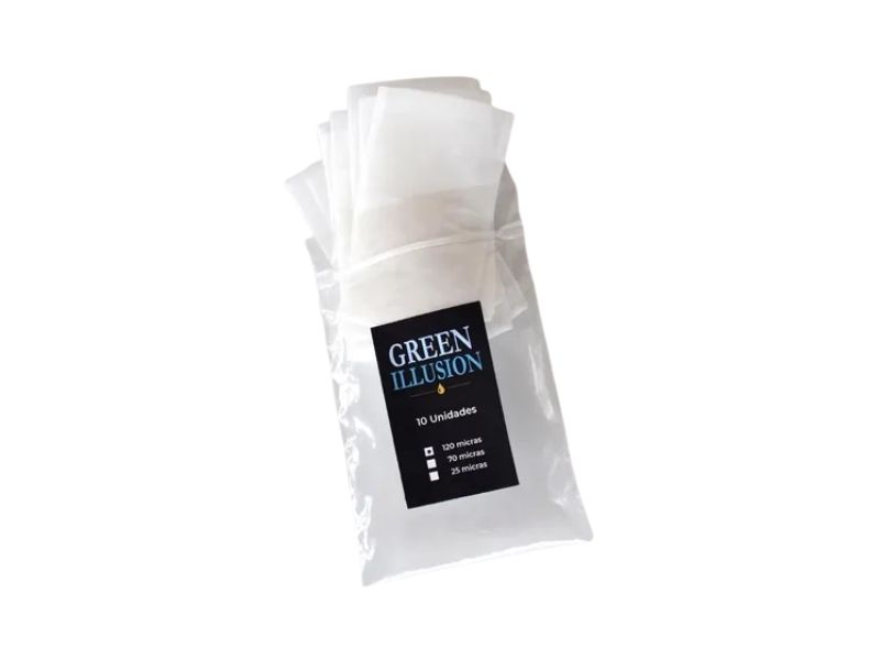 Bolsas Mallas Para Rosin 120 Micras 5 U. Green Illusion